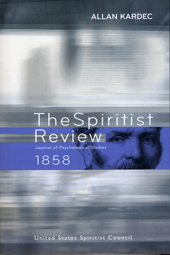 Cover of The Spiritist Review (1858)