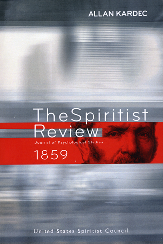 Cover of The Spiritist Review (1859)