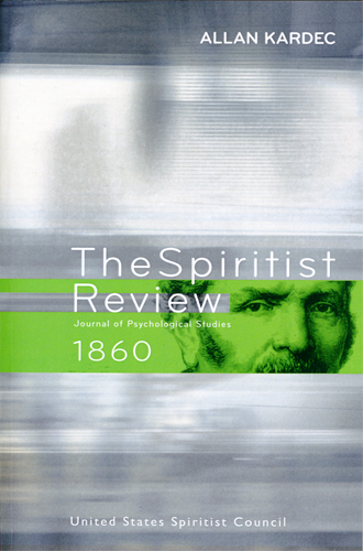 Cover of The Spiritist Review (1860)