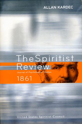 Cover of The Spiritist Review (1861)