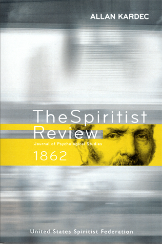 Cover of The Spiritist Review (1862)