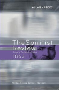 Cover of The Spiritist Review (1863)